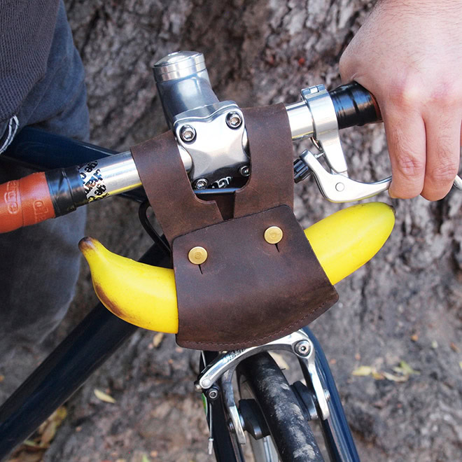 Banana holder for your bicycle.