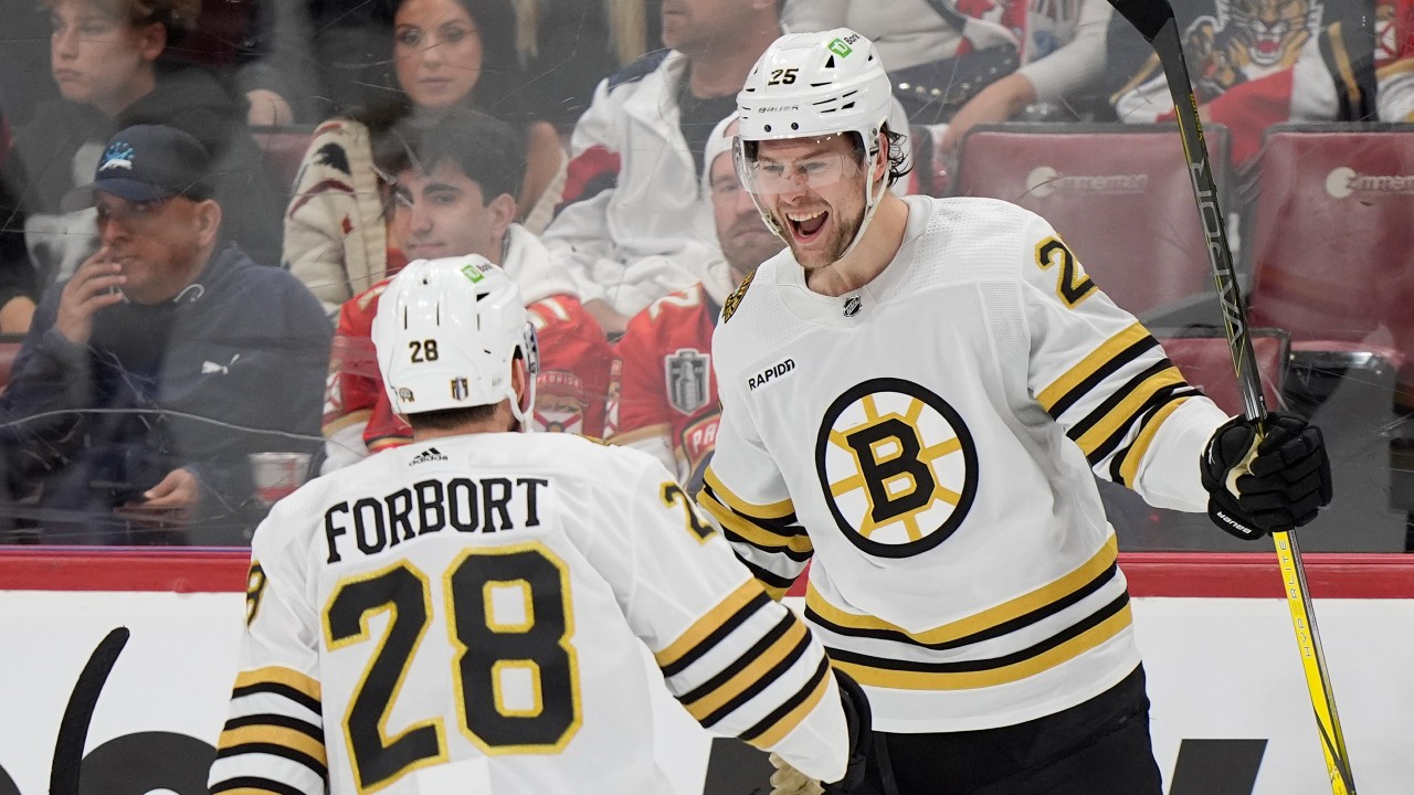 Bruins’ Brandon Carlo scores on same day his son is born