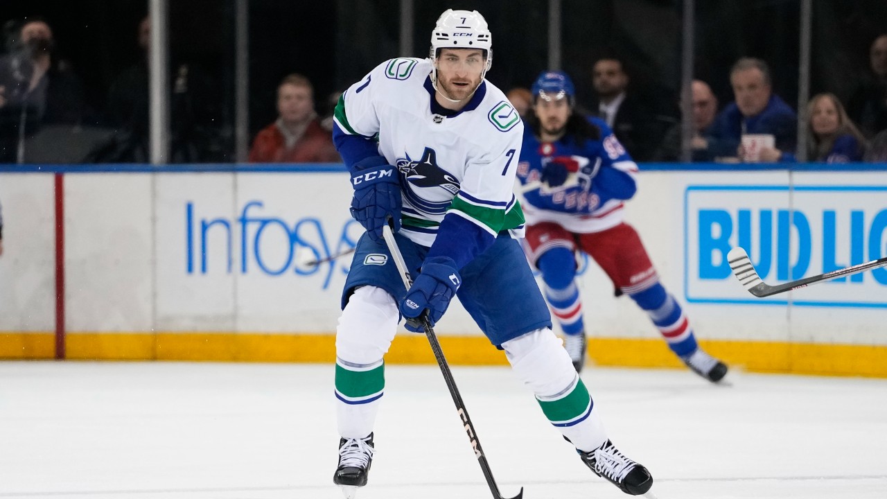 Canucks’ Carson Soucy suspended one game for cross-checking Oilers’ Connor McDavid