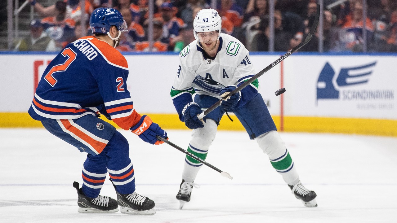 Oilers-Canucks Notebook: Will mixing up lines spark Pettersson?