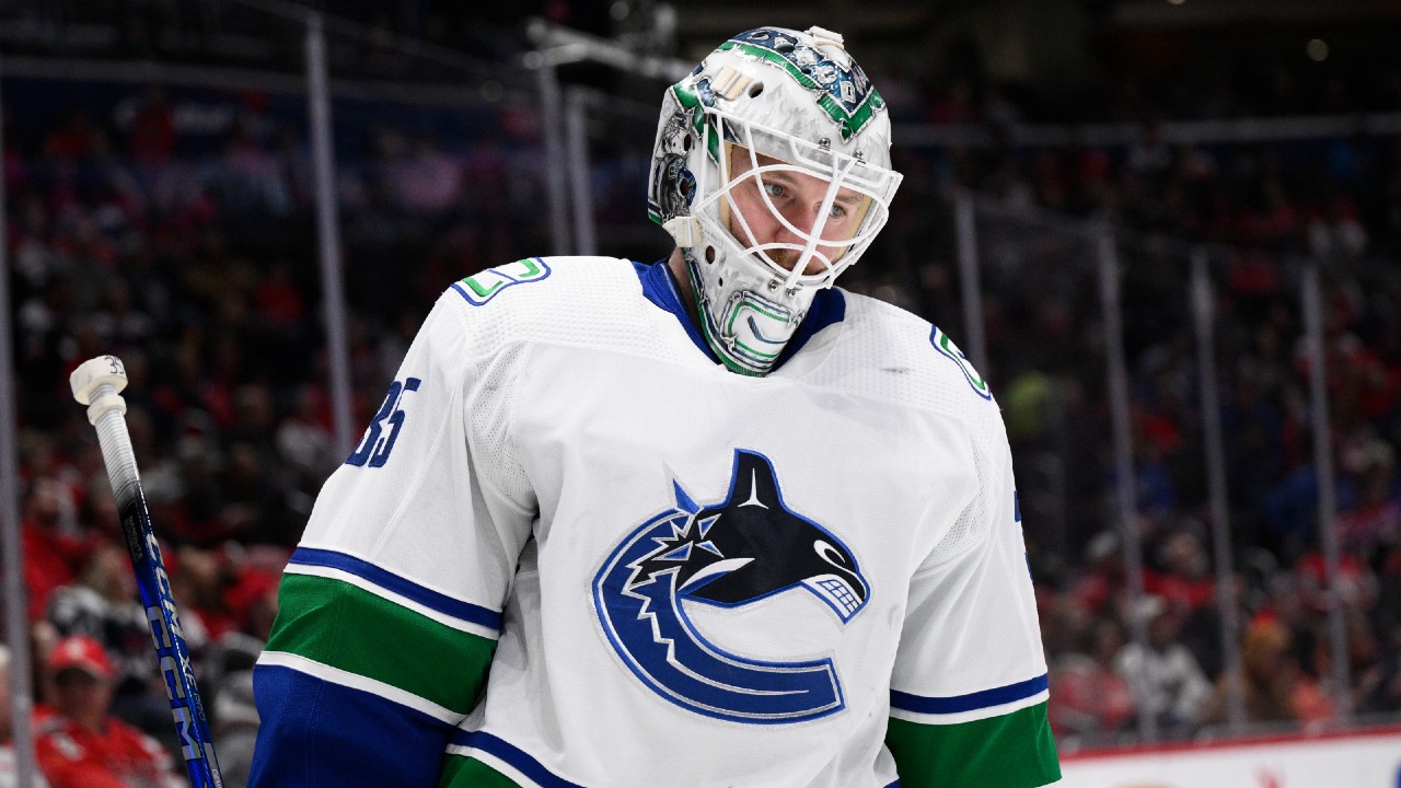Canucks goalie Thatcher Demko will not play in Game 7
