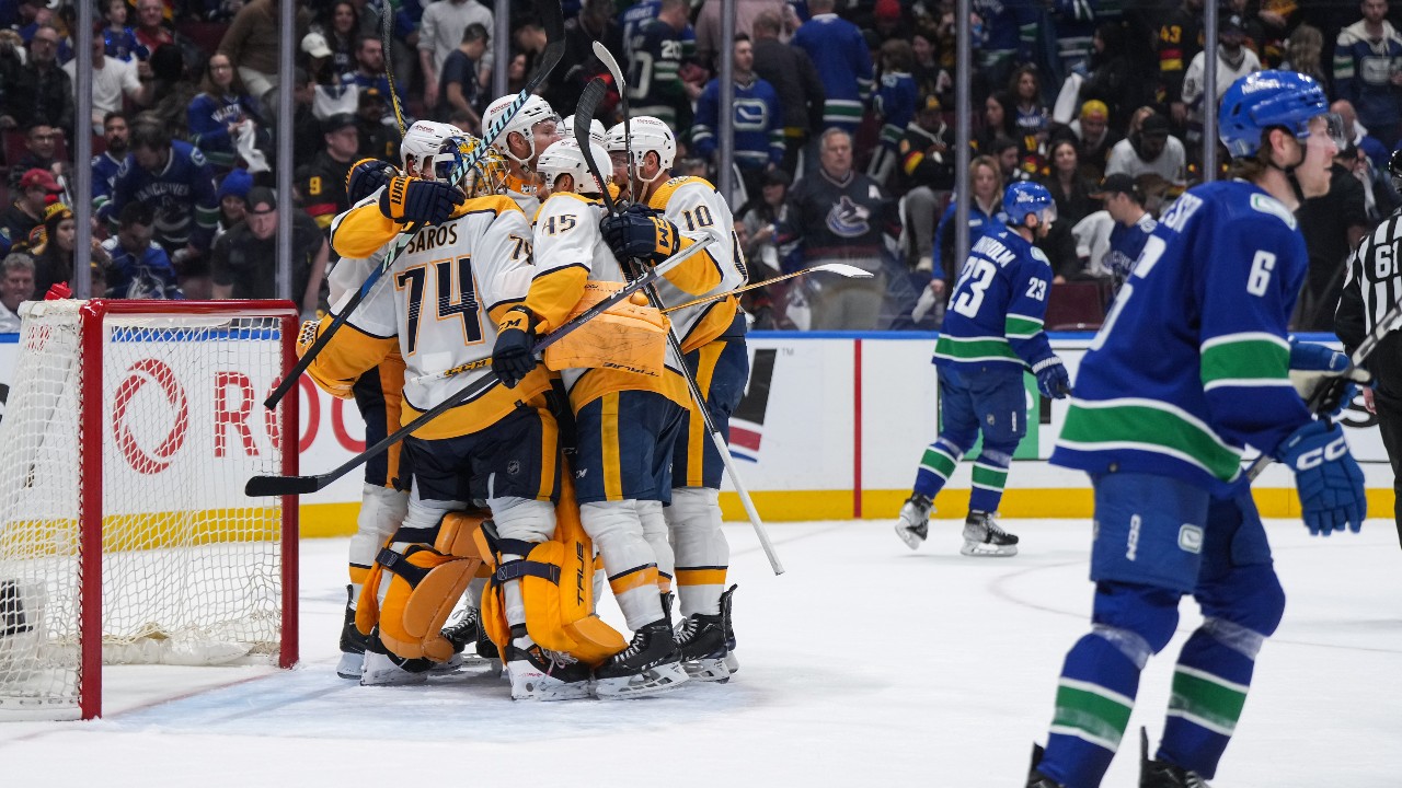 Predators claw out win over Canucks in Game 5, keep season alive