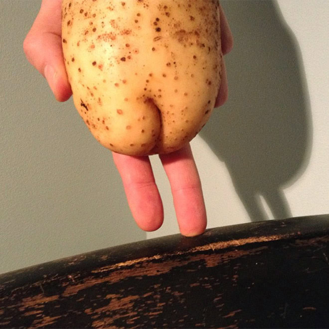 Potato butt.