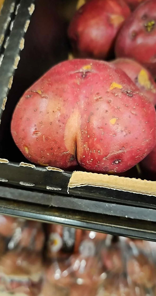 Potato butt.