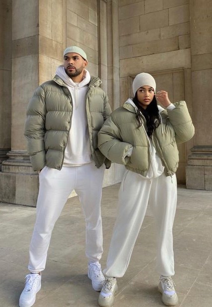 Matching Outfits For Couple With Cozy Jacket