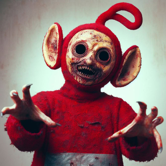 If Teletubbies was a horror movie...