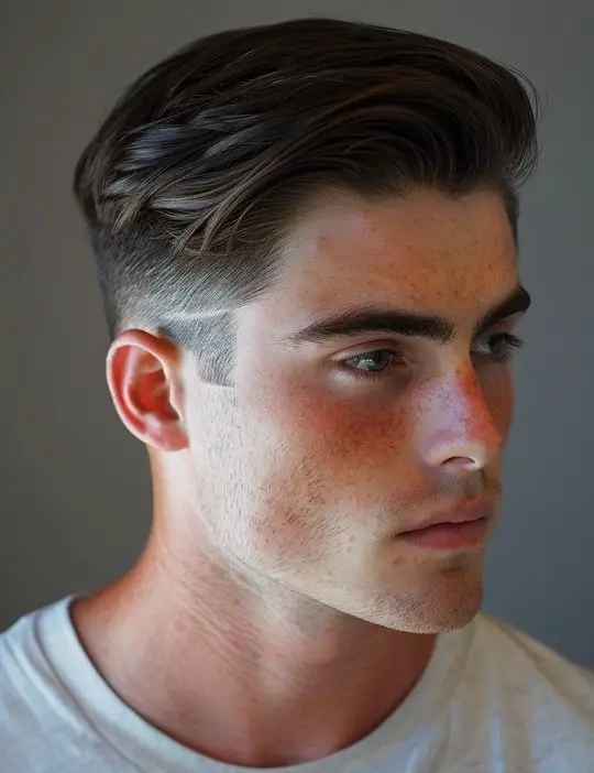 Side Part Hairstyle