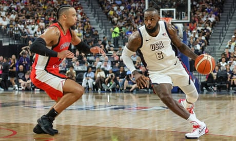 USA Basketball see off Canada in Paris tune-up as Obama watches in Las Vegas