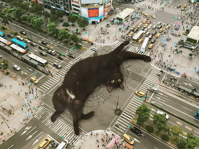 Catzilla.