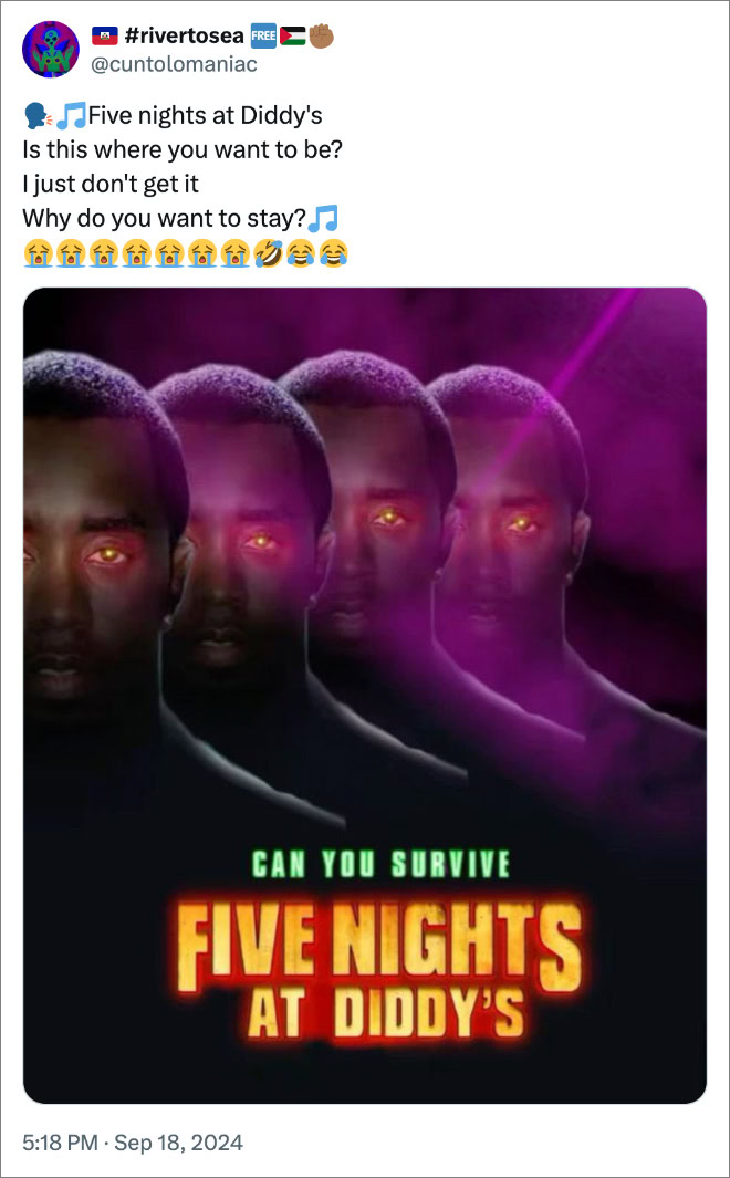 Five nights at Diddy's