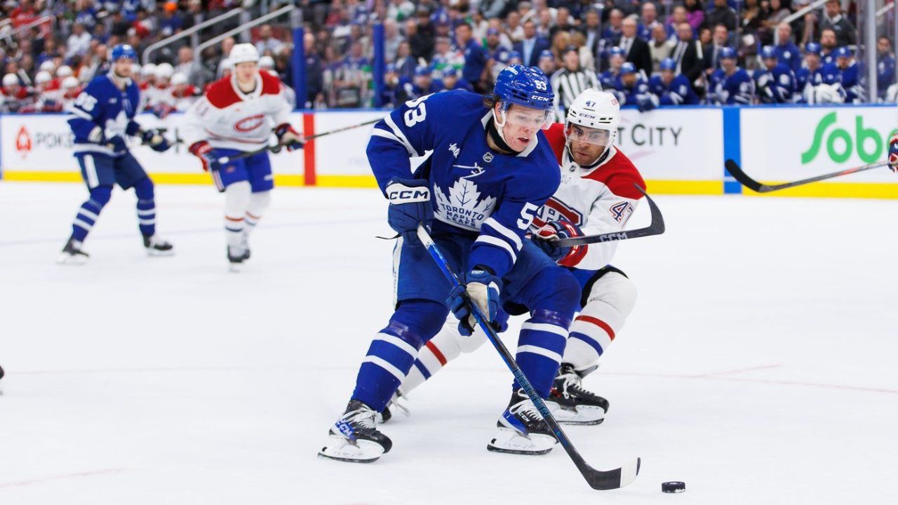 Maple Leafs edge Canadiens for first pre-season win