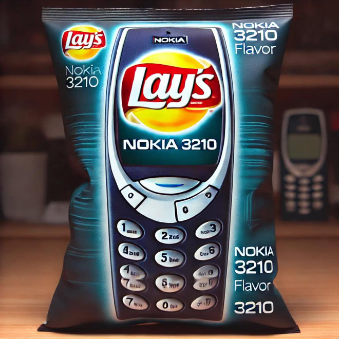 New Lay's flavor, created by AI.