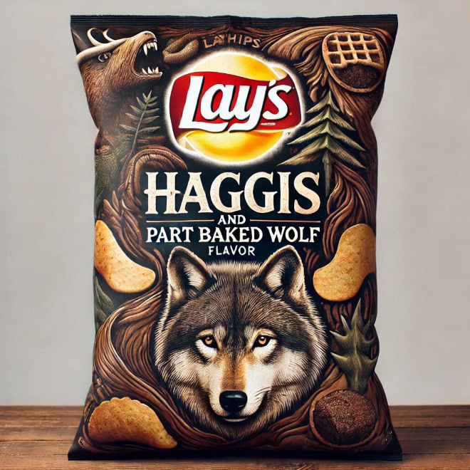 New Lay's flavor, created by AI.