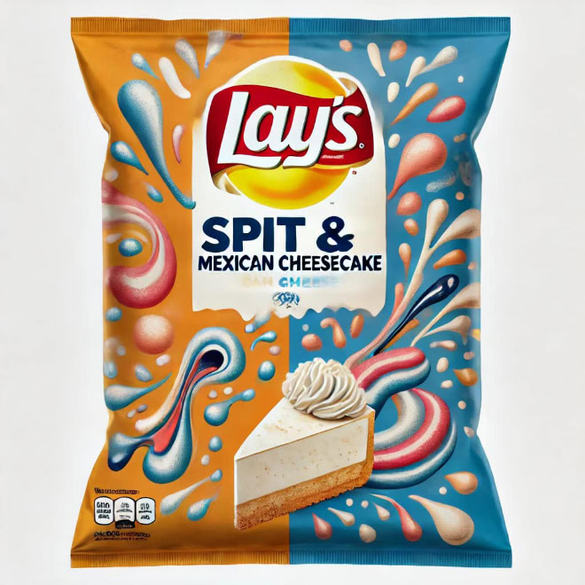 New Lay's flavor, created by AI.