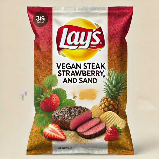 New Lay's flavor, created by AI.