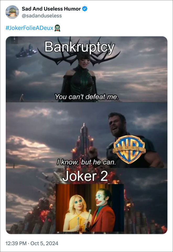 #JokerFolieADeux