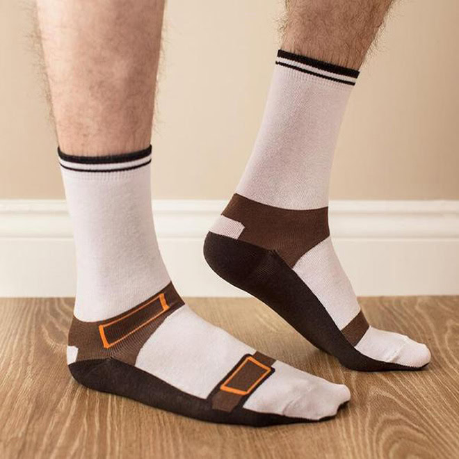 Sandal socks.