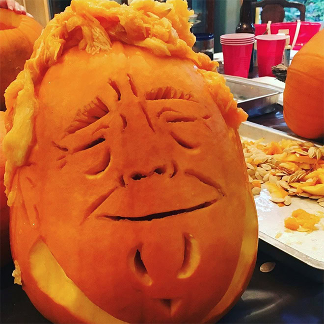 Scary Trumpkin.