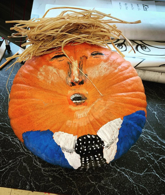 Scary Trumpkin.