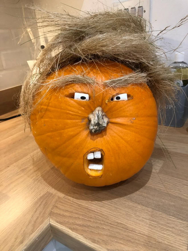 Scary Trumpkin.