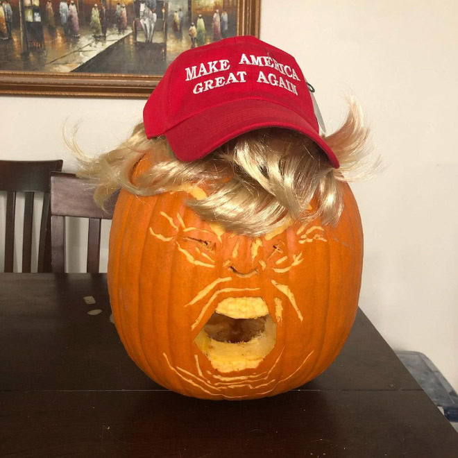 Scary Trumpkin.