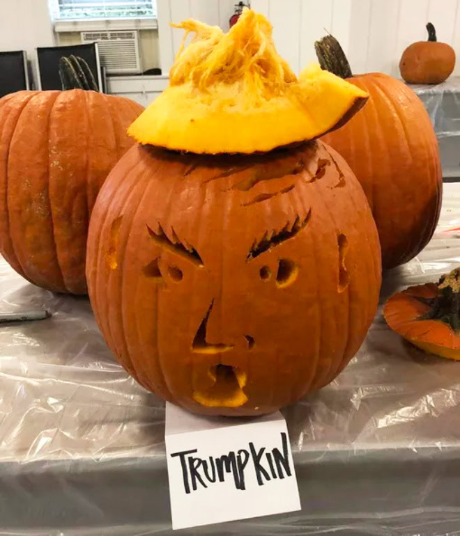 Scary Trumpkin.