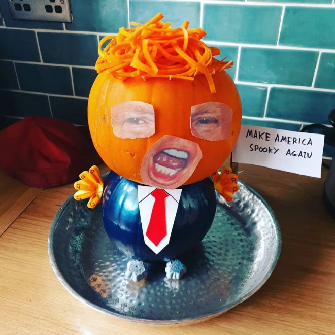 Scary Trumpkin.