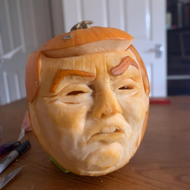 Scary Trumpkin.