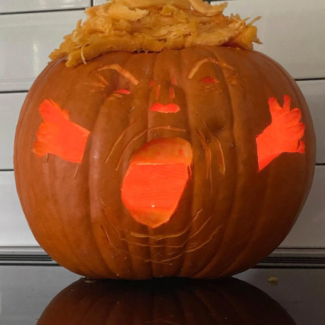 Scary Trumpkin.