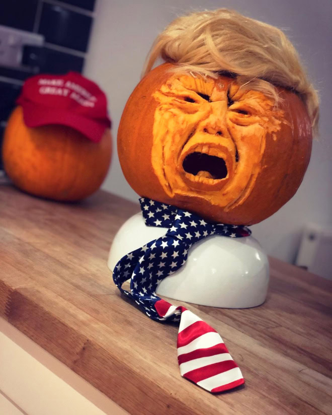 Scary Trumpkin.