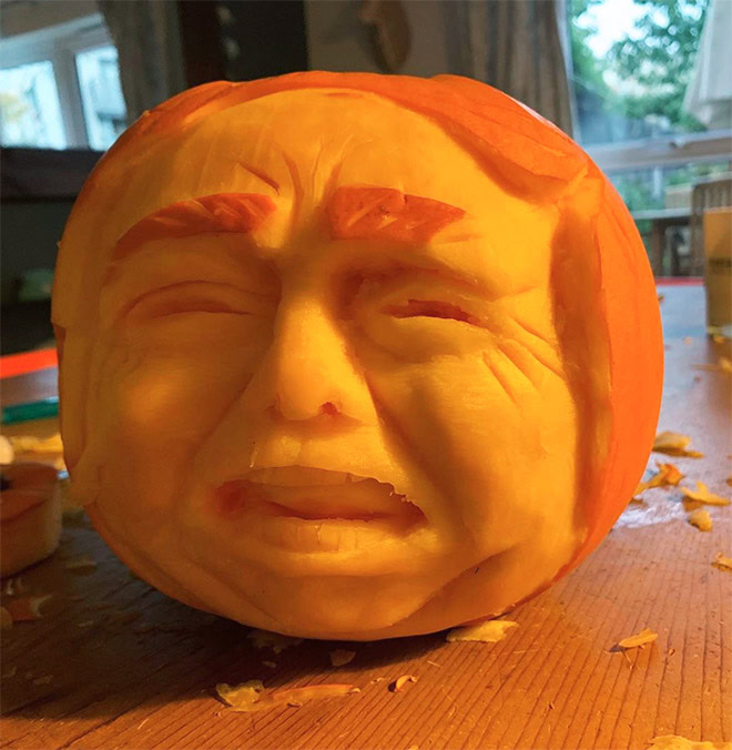 Scary Trumpkin.