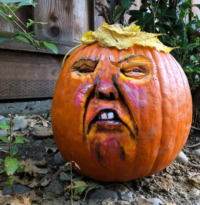 Scary Trumpkin.