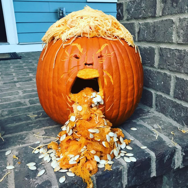 Scary Trumpkin.