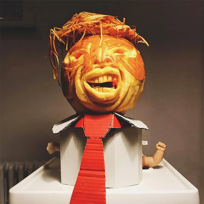 Scary Trumpkin.