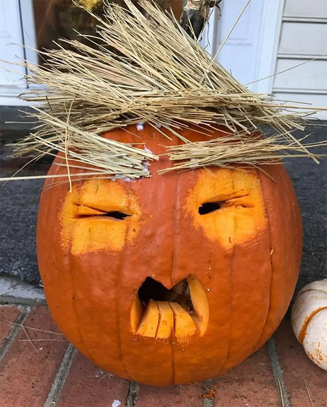 Scary Trumpkin.