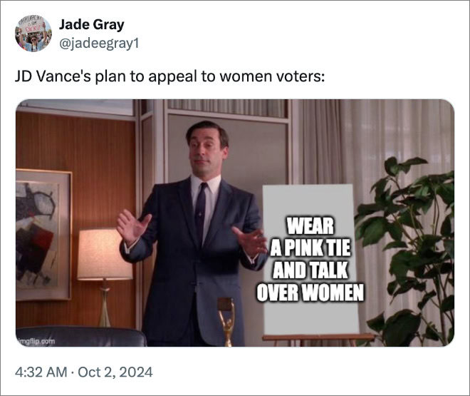 JD Vance's plan to appeal to women voters: