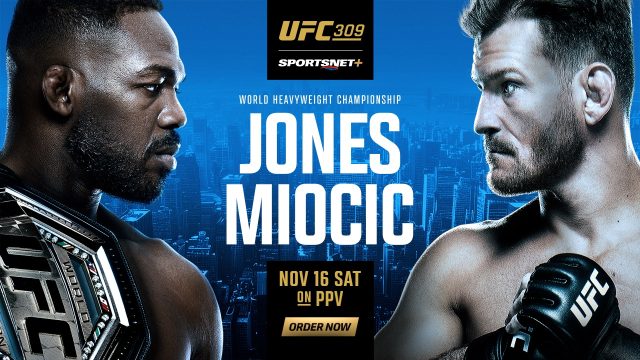 Watch UFC 309 on Sportsnet+