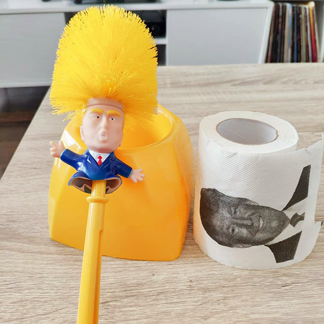 Trump toilet paper.