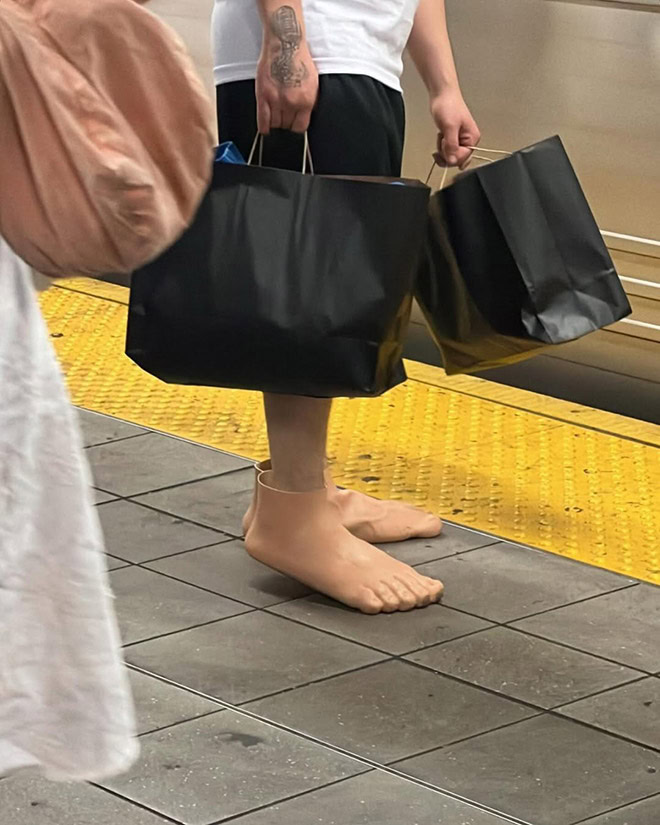 New York street fashion.