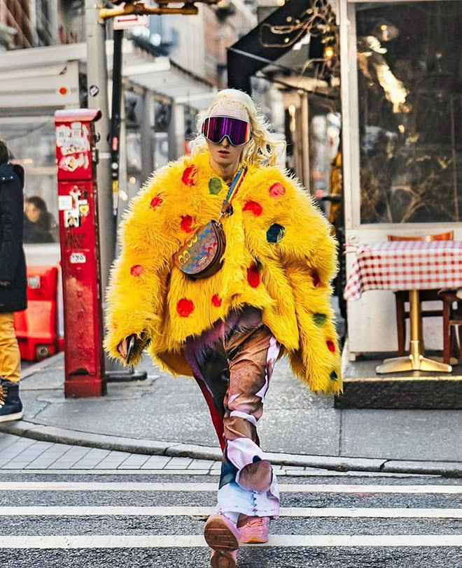 New York street fashion.