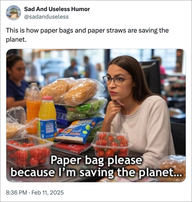 This is how paper bags and paper straws are saving the planet.