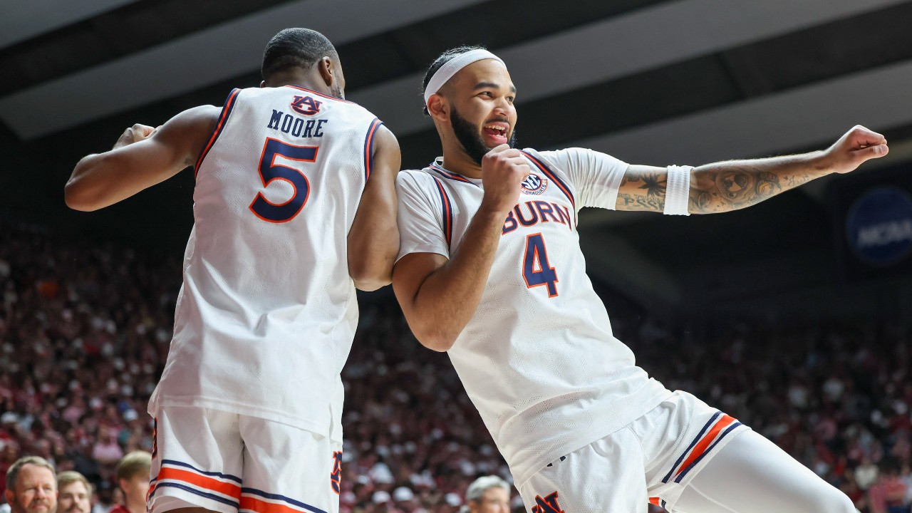 Auburn named No. 1 overall seed for men’s NCAA tournament