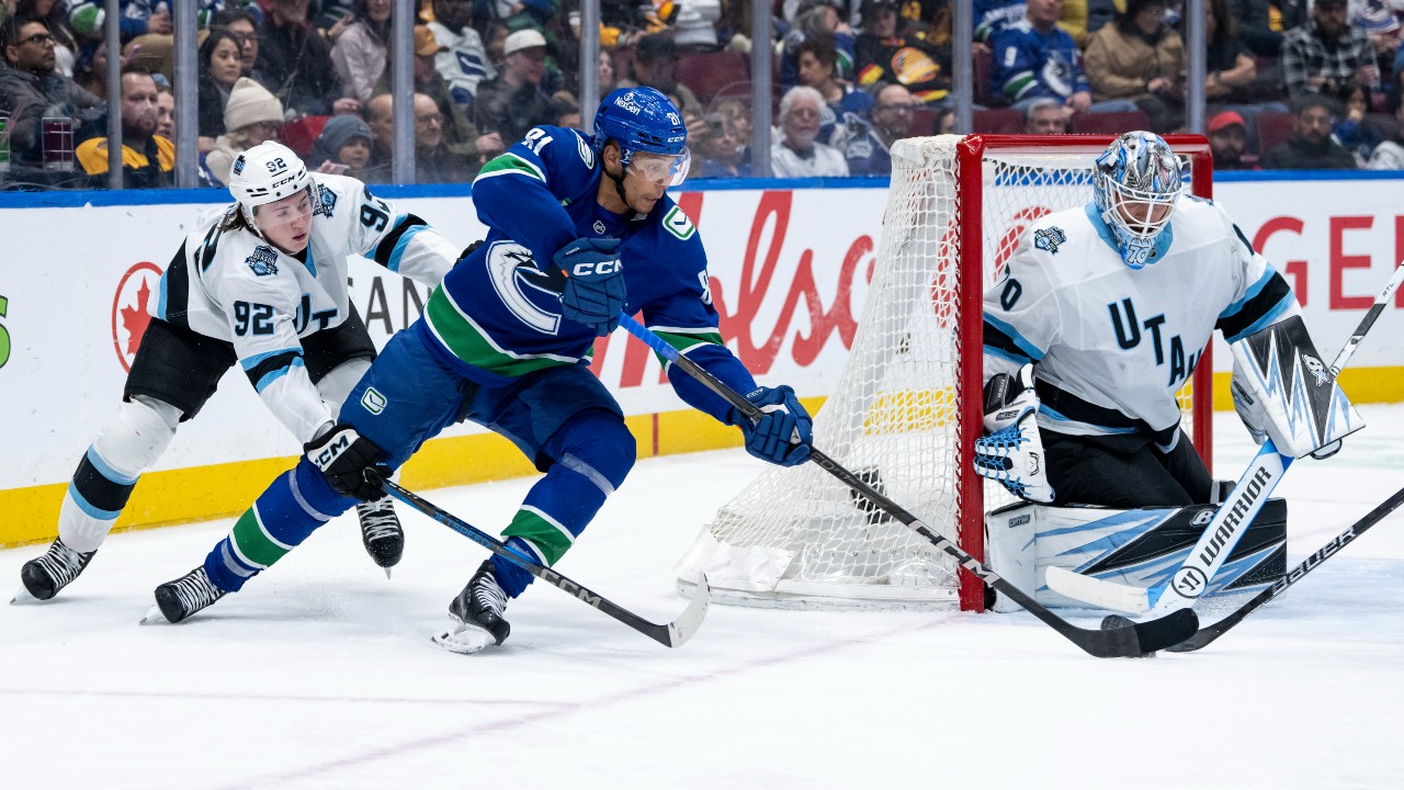 Power play lets Canucks down in another costly loss to Utah