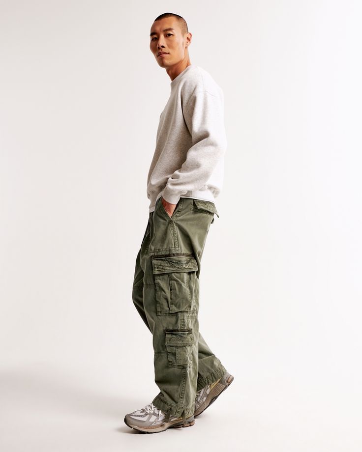 Olive Green Cargo fit