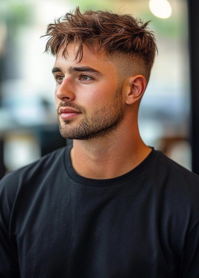 Short Quiff For Thick Hair