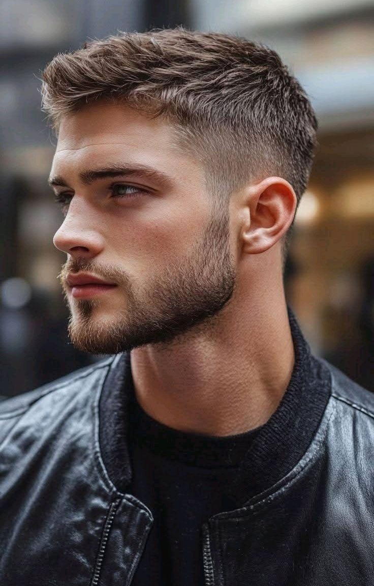 Textured Crop Hair Cut