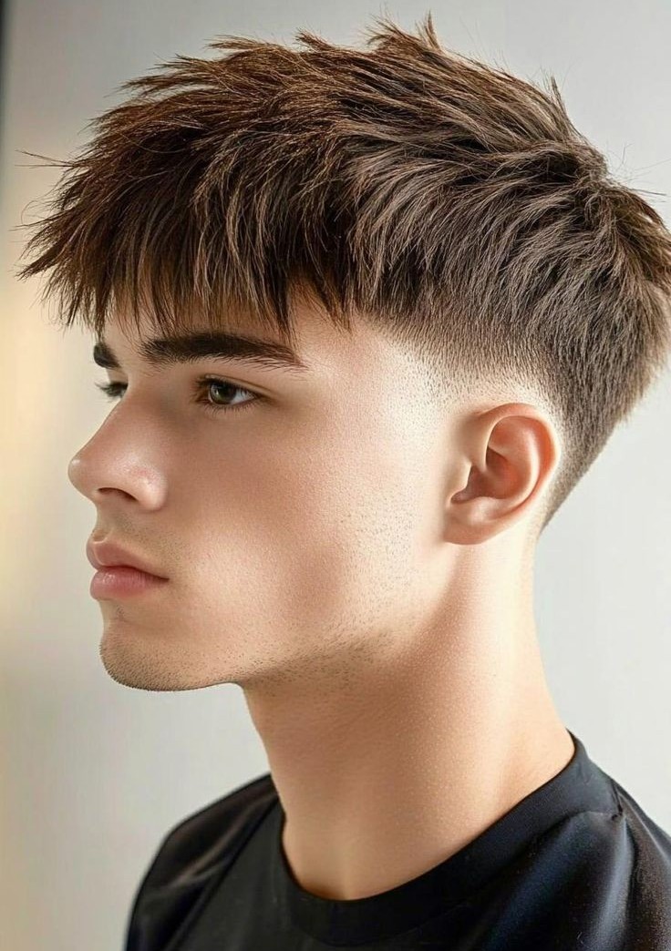 Undercut With Short Fringe