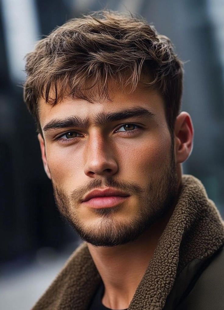 Youthful Finish With Undercut and Short Fringe