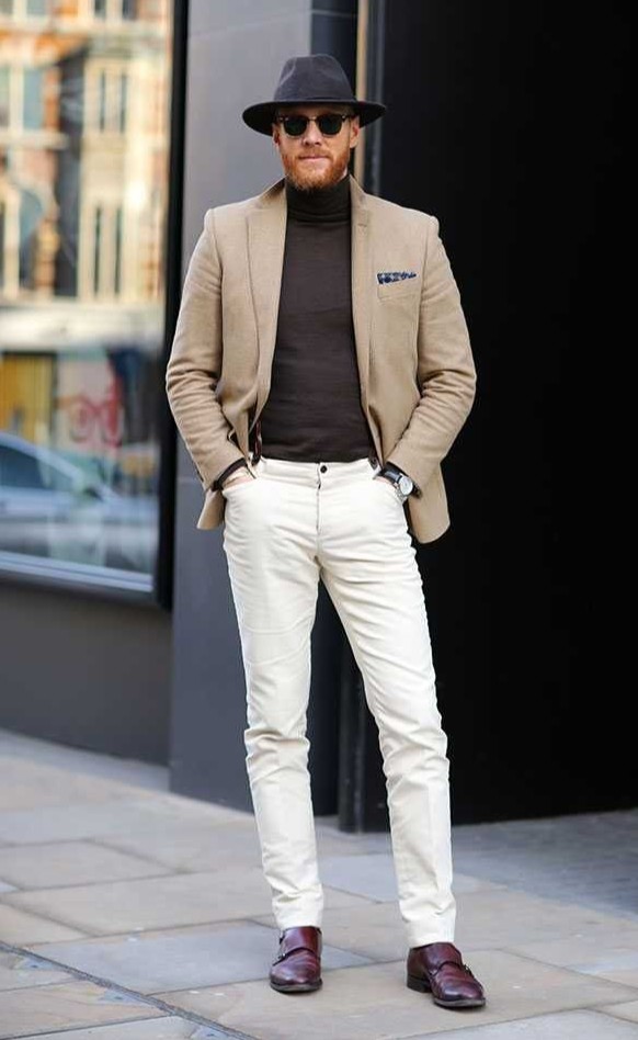 Fedora Wool With Blazer Outfits