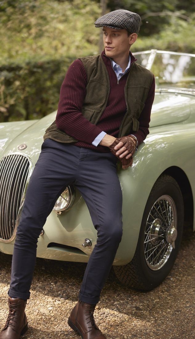 Vintage Outfit With Flat Cap